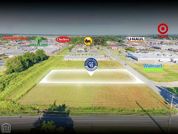 1.3 Acres of Commercial Land for Sale in Jonesboro, Arkansas