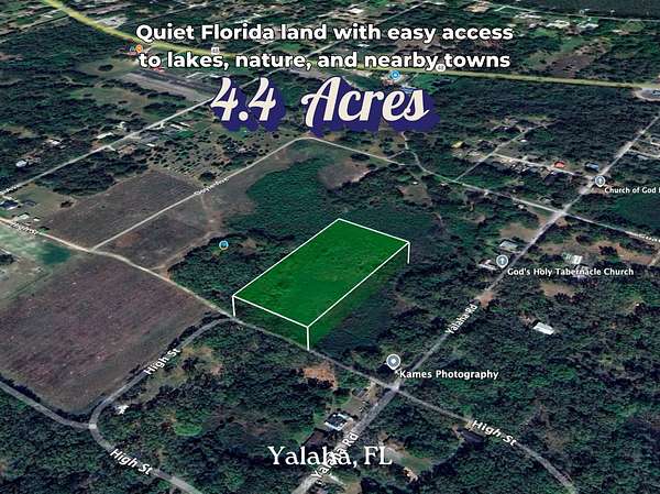 4.4 Acres of Land for Auction in Yalaha, Florida