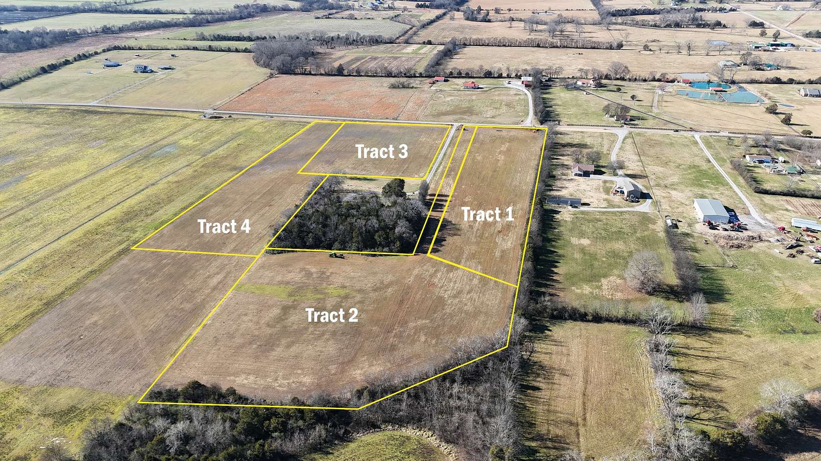 22.7 Acres of Land for Auction in Eagleville, Tennessee