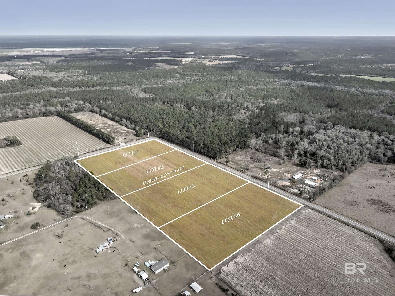 4.77 Acres of Land for Sale in Robertsdale, Alabama