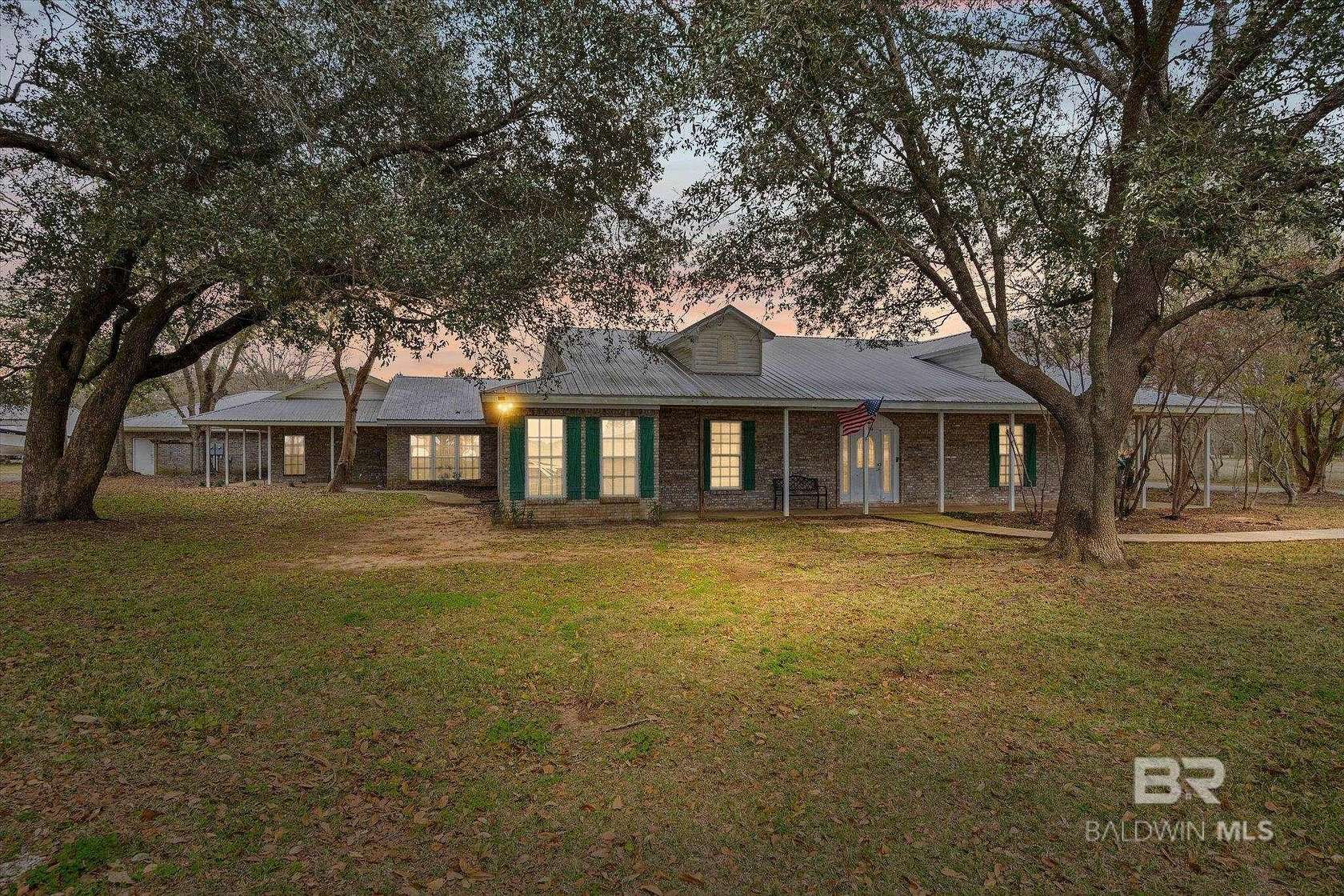 1.59 Acres of Land with Home for Sale in Summerdale, Alabama