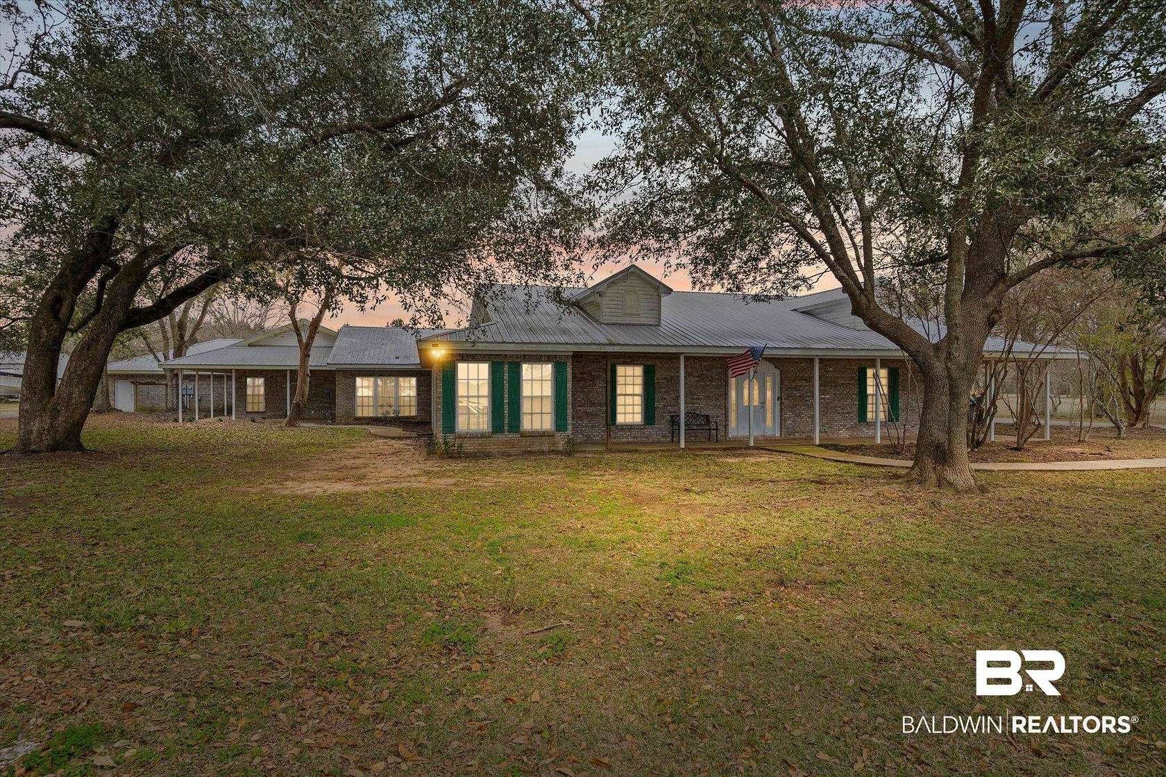 1.59 Acres of Land with Home for Sale in Summerdale, Alabama