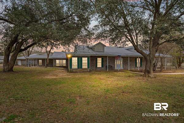1.59 Acres of Land with Home for Sale in Summerdale, Alabama