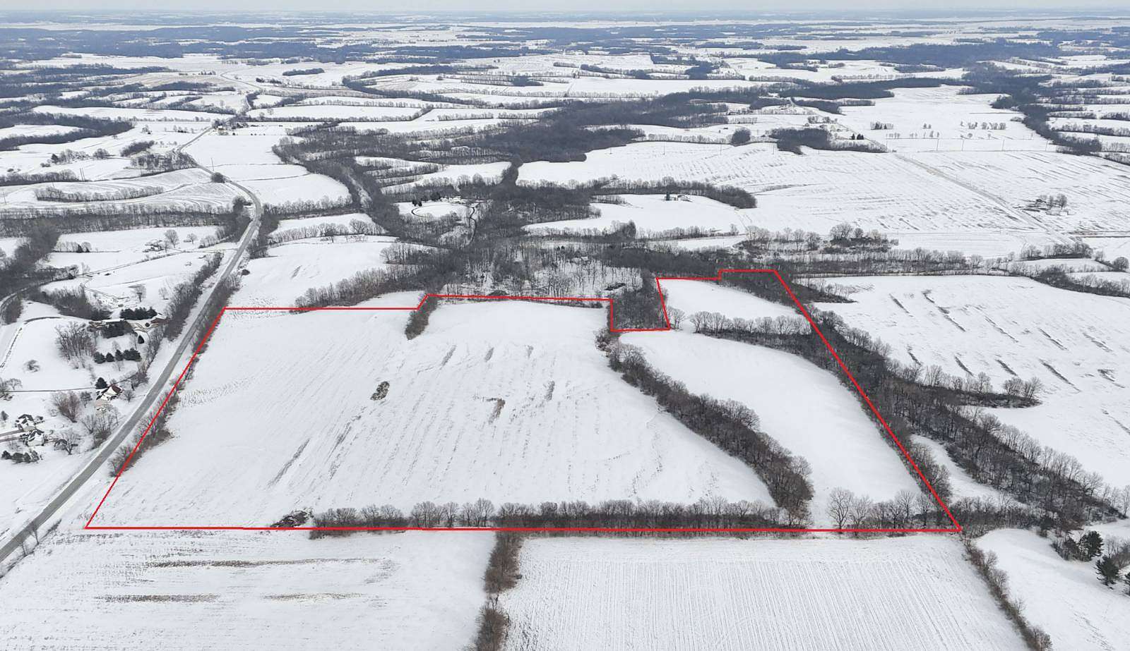77 Acres of Recreational Land & Farm for Sale in Pittsfield, Illinois