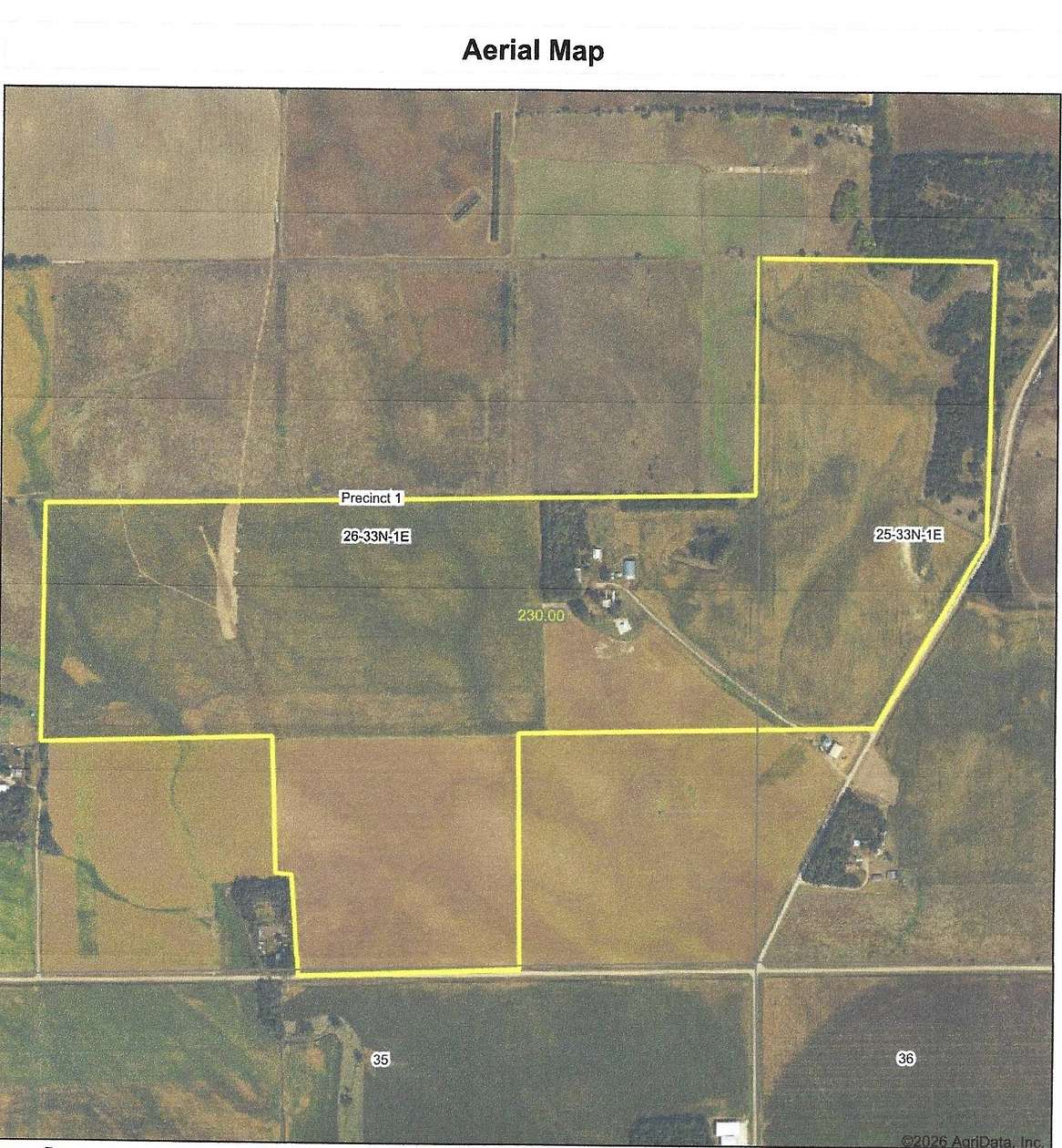 230 Acres of Agricultural Land for Sale in St. Helena, Nebraska