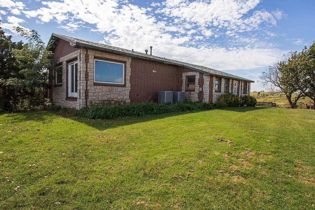 53 Acres of Agricultural Land with Home for Auction in Mooreland, Oklahoma