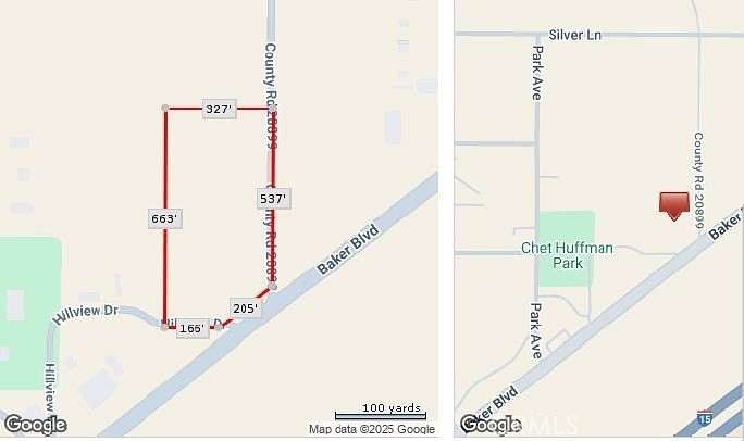 4.79 Acres of Land for Sale in Baker, California