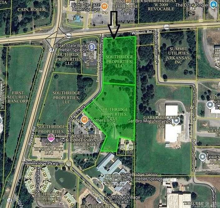 8.65 Acres of Commercial Land for Sale in Heber Springs, Arkansas