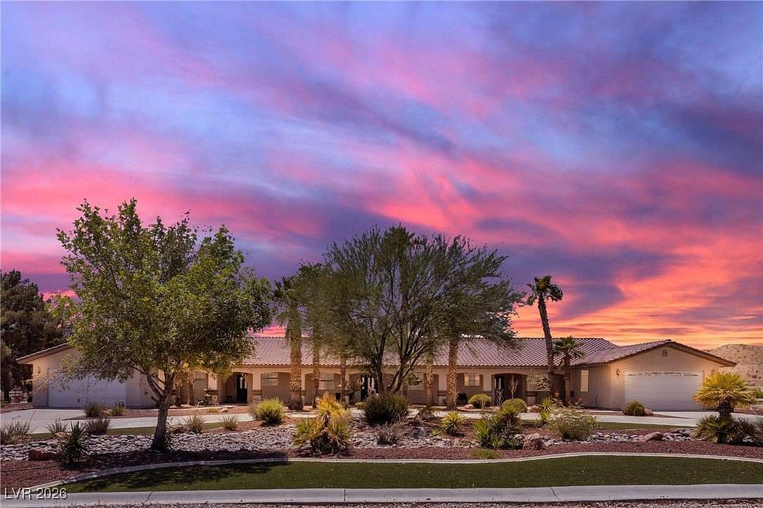 4.22 Acres of Land with Home for Sale in Overton, Nevada