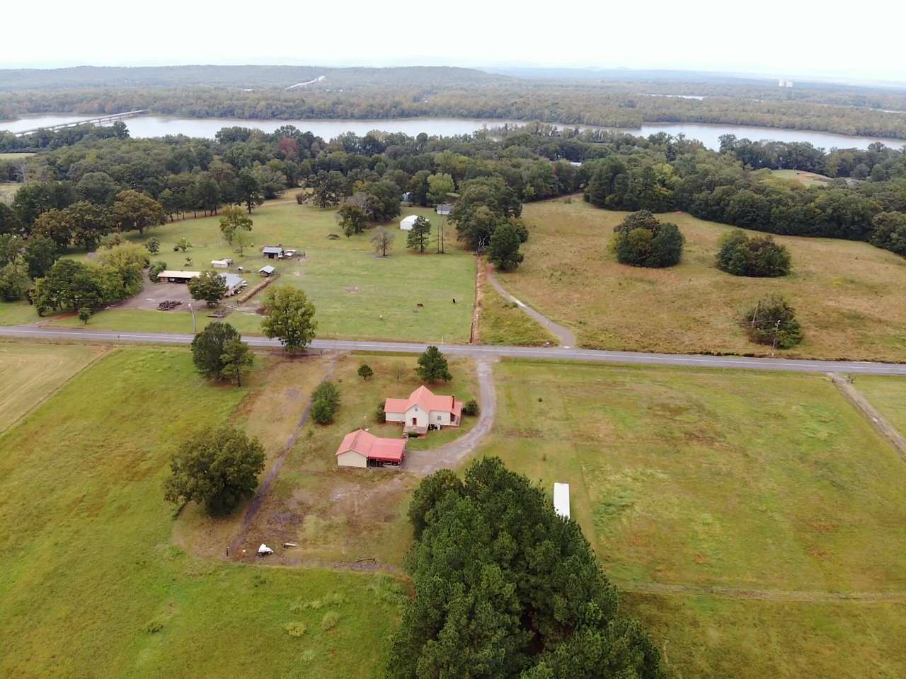 10 Acres of Land with Home for Sale in Scranton, Arkansas