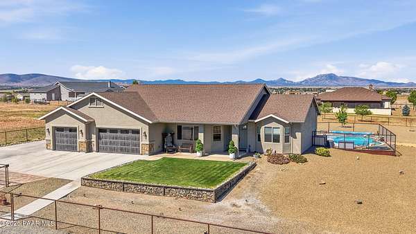2 Acres of Land with Home for Sale in Prescott Valley, Arizona