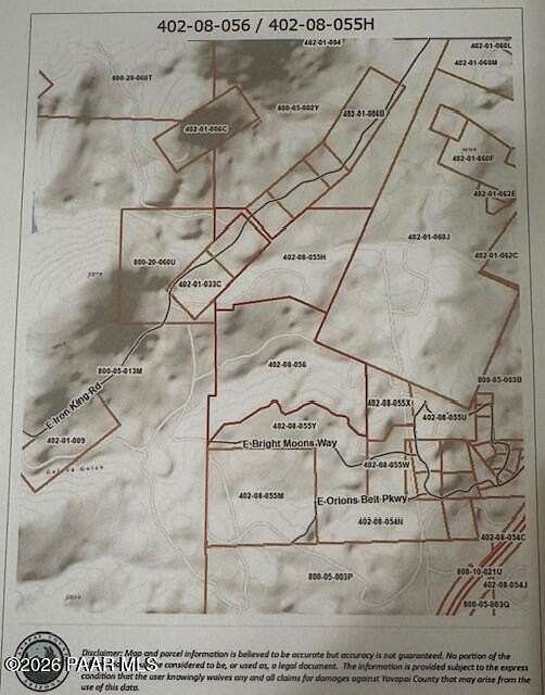 103 Acres of Recreational Land for Sale in Dewey-Humboldt, Arizona
