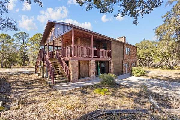 30.3 Acres of Land with Home for Sale in Cedar Key, Florida