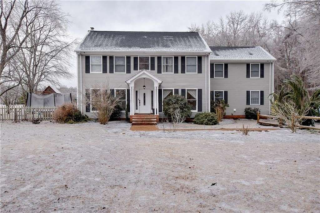 3.55 Acres of Residential Land with Home for Sale in Zuni, Virginia