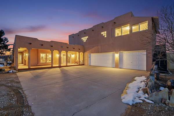 2.5 Acres of Residential Land with Home for Sale in Edgewood, New Mexico