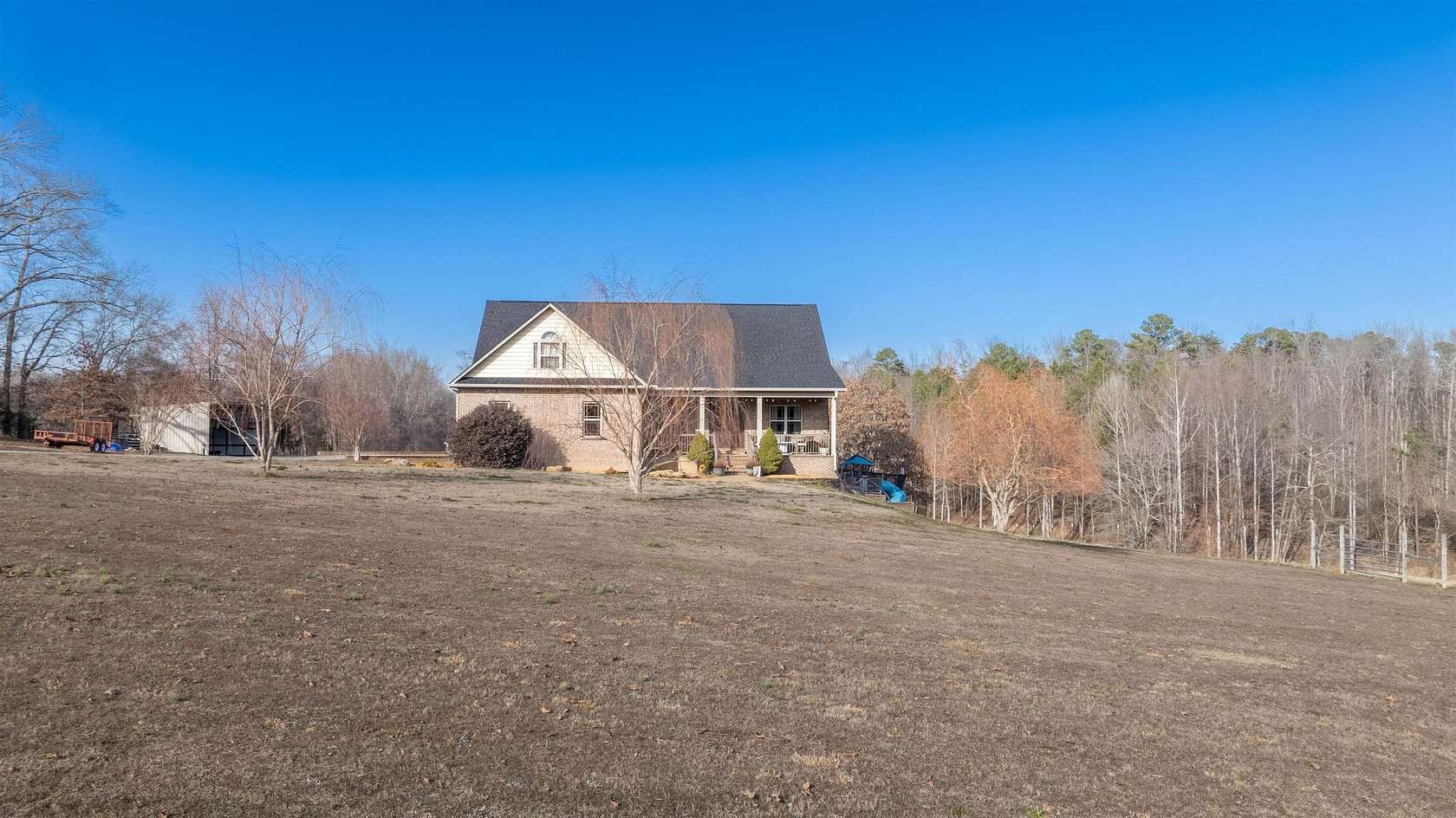 10.7 Acres of Land with Home for Sale in Rogersville, Alabama