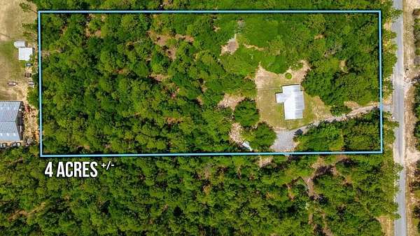 4 Acres of Residential Land with Home for Sale in Crestview, Florida