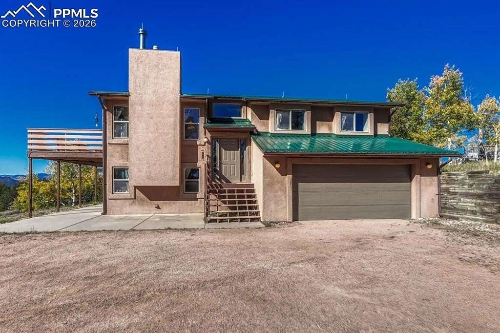 11.8 Acres of Recreational Land with Home for Sale in Florissant, Colorado