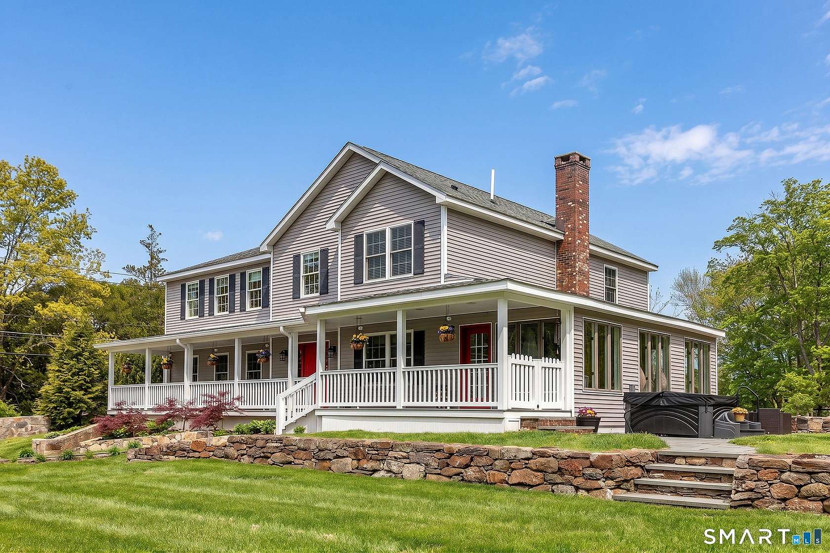 4 Acres of Land with Home for Sale in Warren, Connecticut