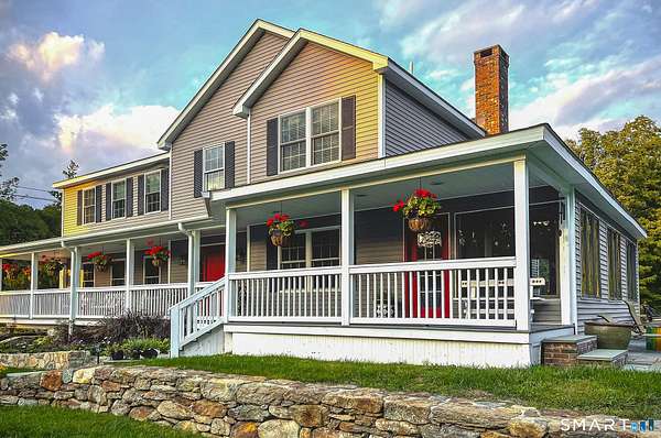 4 Acres of Land with Home for Sale in Warren, Connecticut