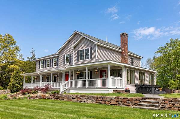 4 Acres of Land with Home for Sale in Warren, Connecticut