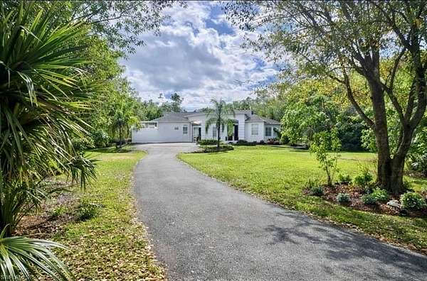 2.58 Acres of Land with Home for Sale in Naples, Florida