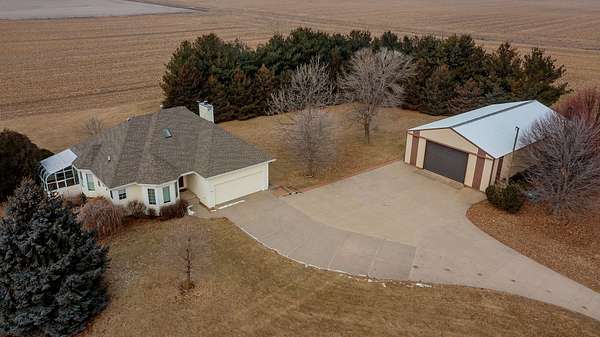 2.88 Acres of Residential Land with Home for Sale in Polk City, Iowa