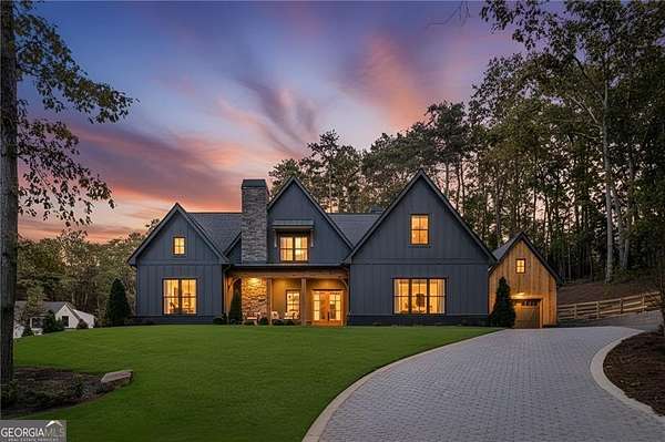 9 Acres of Residential Land with Home for Sale in Alpharetta, Georgia