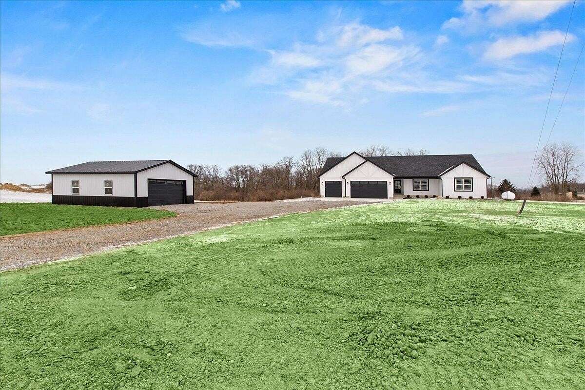 3.8 Acres of Residential Land with Home for Sale in North Lewisburg, Ohio