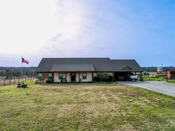 3 Acres of Land with Home for Sale in Bells, Texas