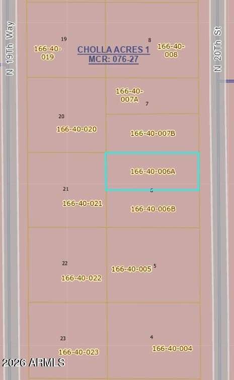 0.13 Acres of Residential Land for Sale in Phoenix, Arizona
