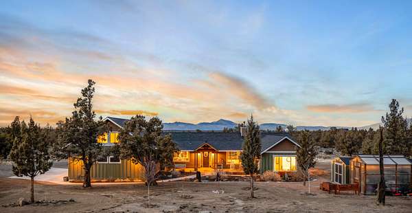 20.3 Acres of Recreational Land with Home for Sale in Powell Butte, Oregon