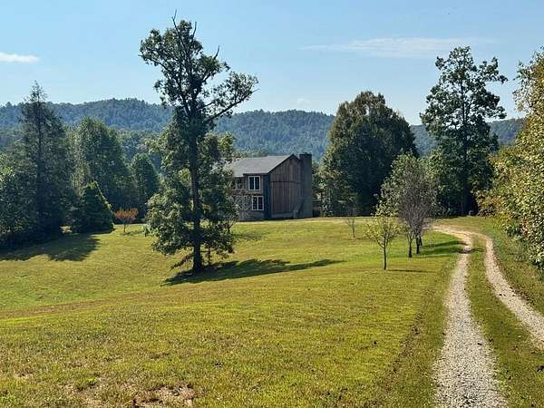 12.6 Acres of Land with Home for Sale in Mineral Bluff, Georgia