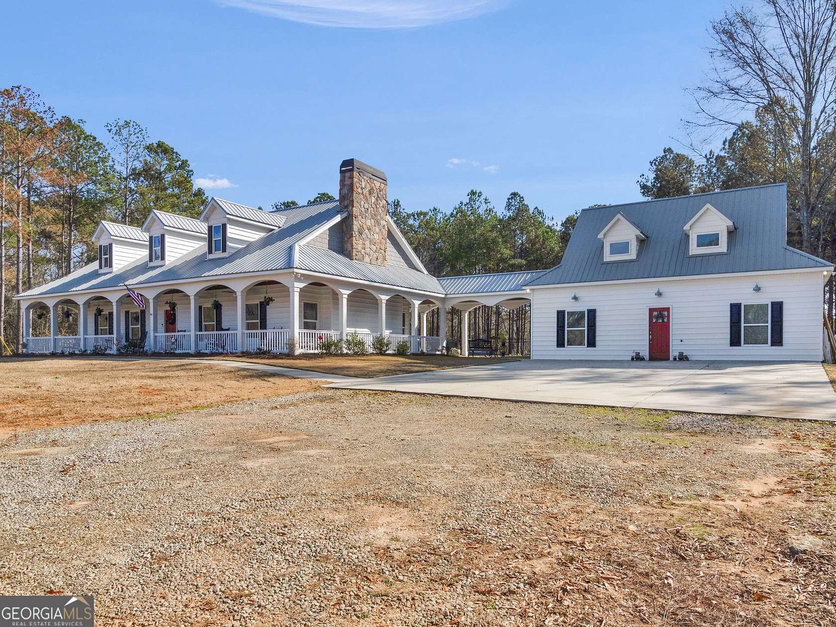 8.69 Acres of Residential Land with Home for Sale in Milner, Georgia