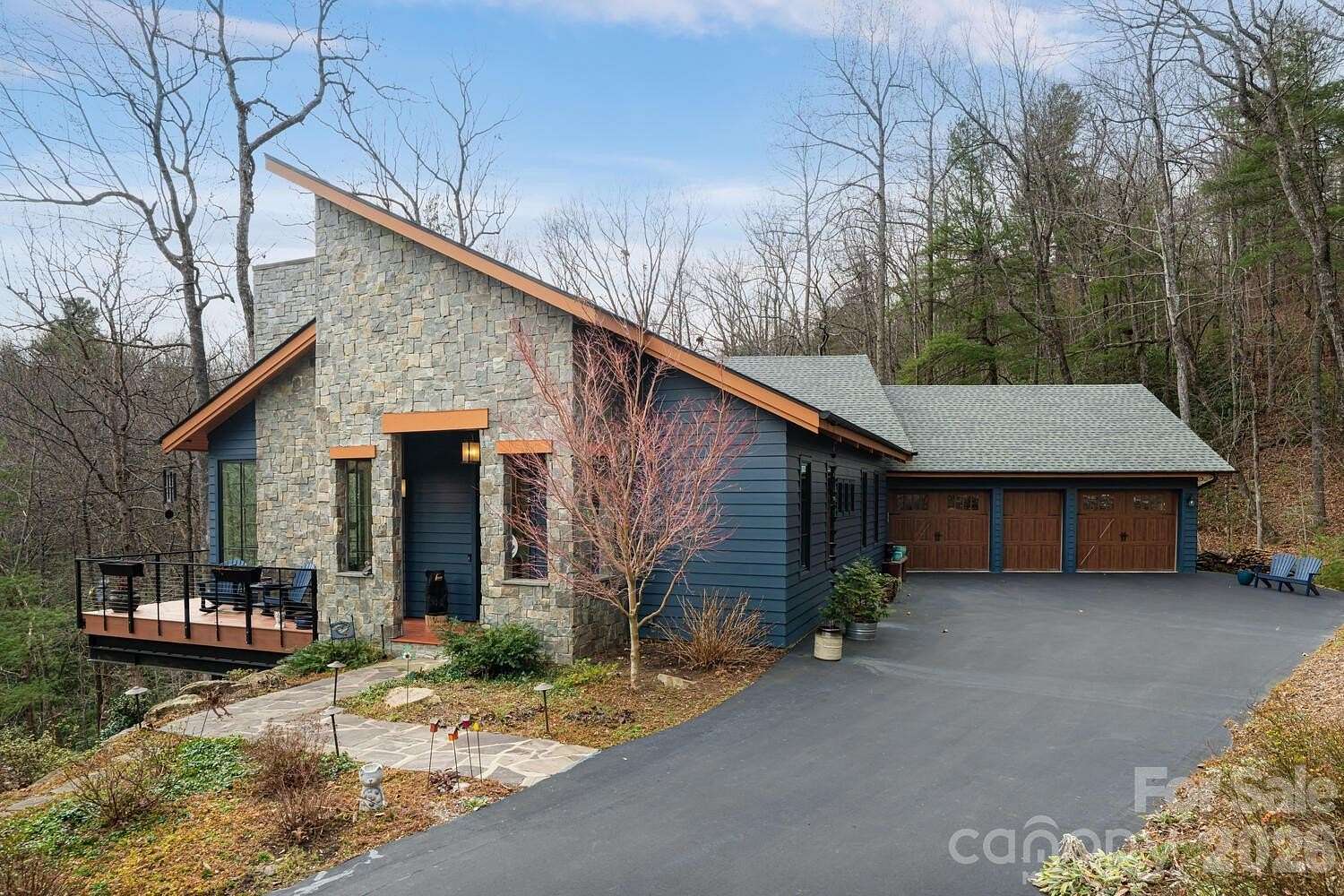 2.43 Acres of Land with Home for Sale in Flat Rock, North Carolina