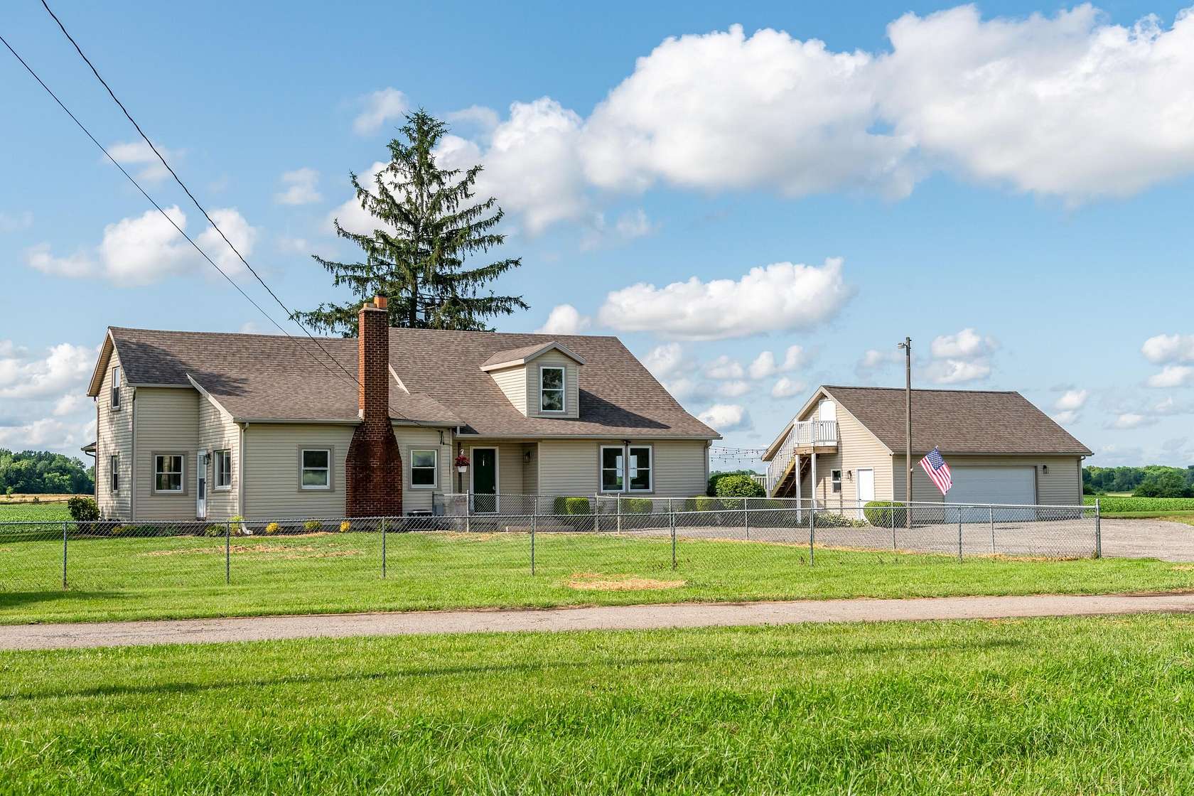 2 Acres of Residential Land with Home for Sale in Urbana, Ohio