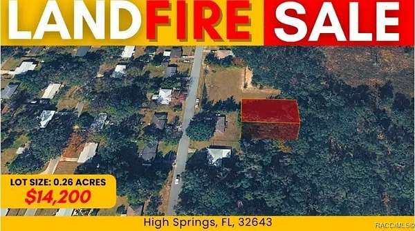 0.26 Acres of Residential Land for Sale in High Springs, Florida