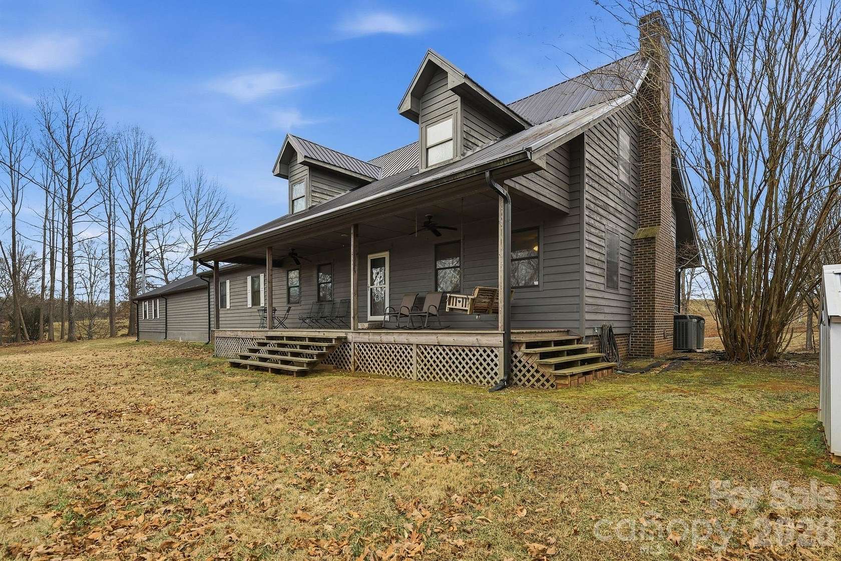 66.3 Acres of Land with Home for Sale in Olin, North Carolina