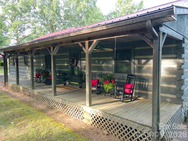 66.3 Acres of Recreational Land with Home for Sale in Olin, North Carolina