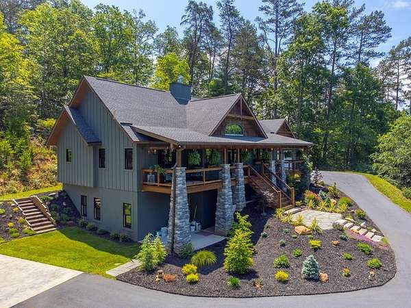 2.23 Acres of Land with Home for Sale in Franklin, North Carolina