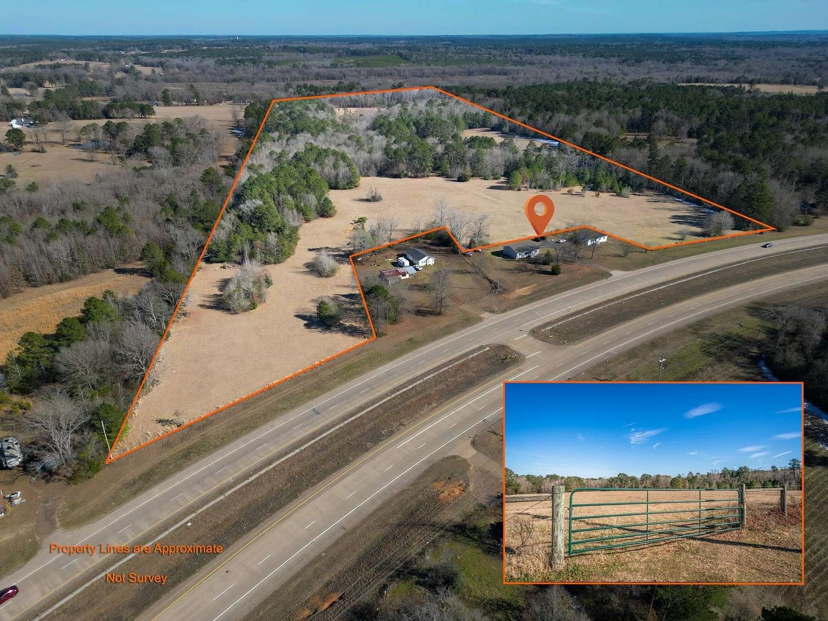 35.2 Acres of Recreational Land for Sale in Jefferson, Texas