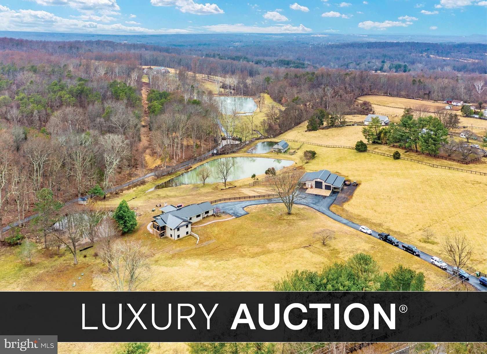 10.4 Acres of Land with Home for Sale in Warrenton, Virginia