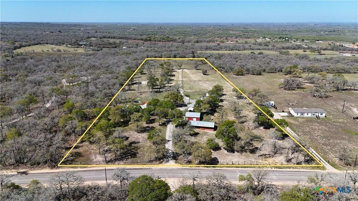 12.8 Acres of Land with Home for Sale in Seguin, Texas