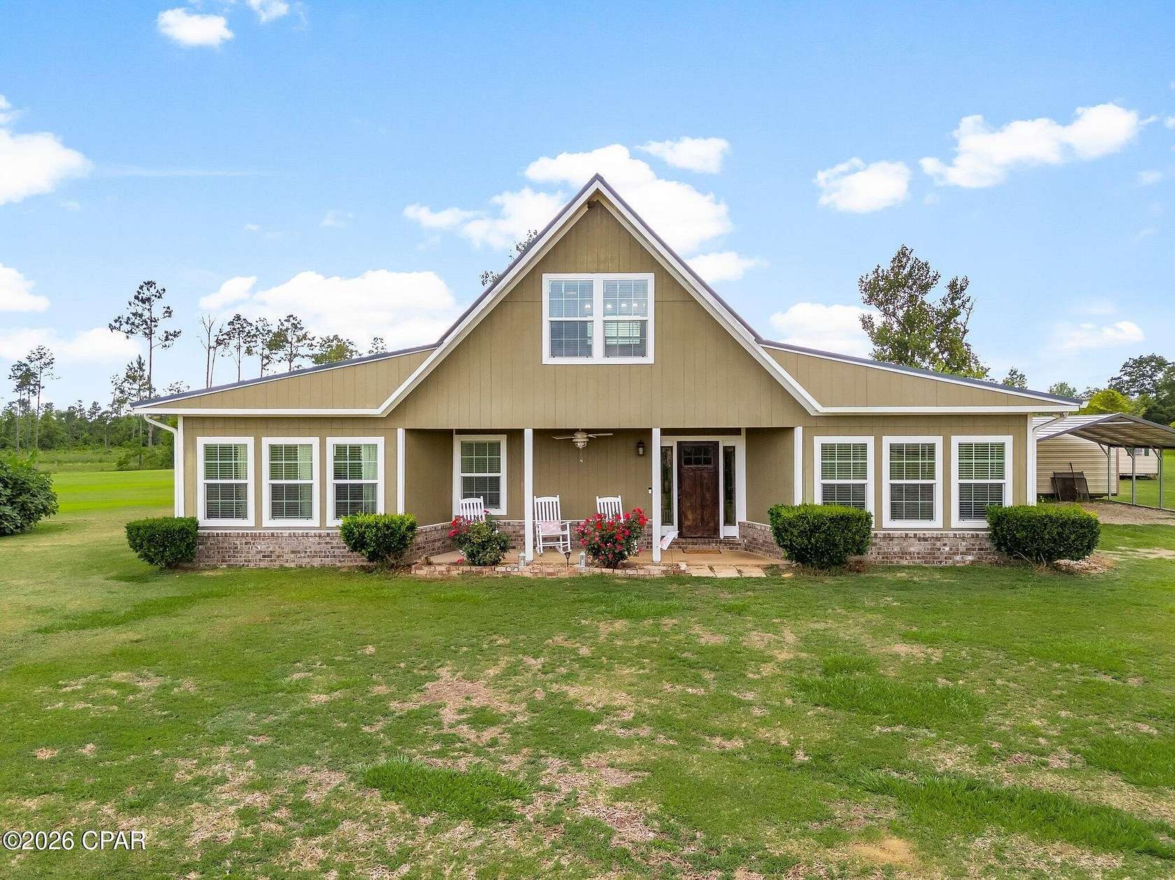 7 Acres of Land with Home for Sale in Grand Ridge, Florida