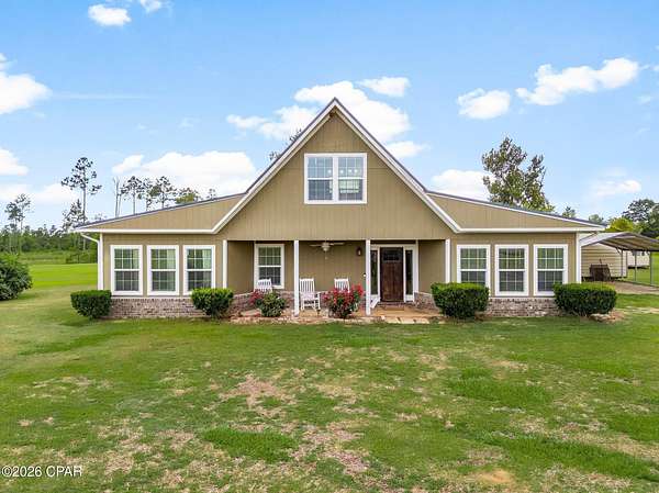 7 Acres of Land with Home for Sale in Grand Ridge, Florida