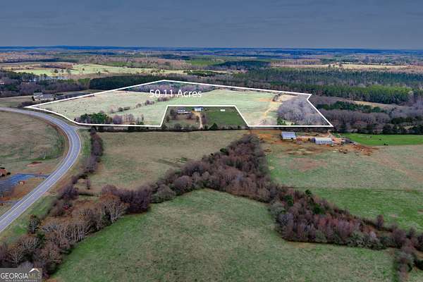 50.1 Acres of Recreational Land & Farm for Sale in Thomaston, Georgia