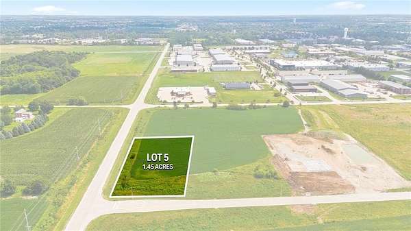 1.45 Acres of Commercial Land for Sale in Hiawatha, Iowa