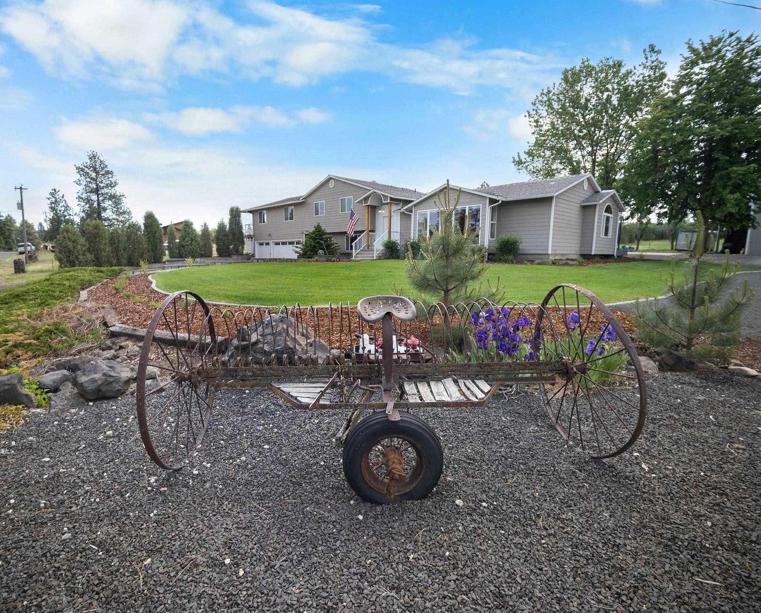 4.85 Acres of Land with Home for Sale in Valleyford, Washington