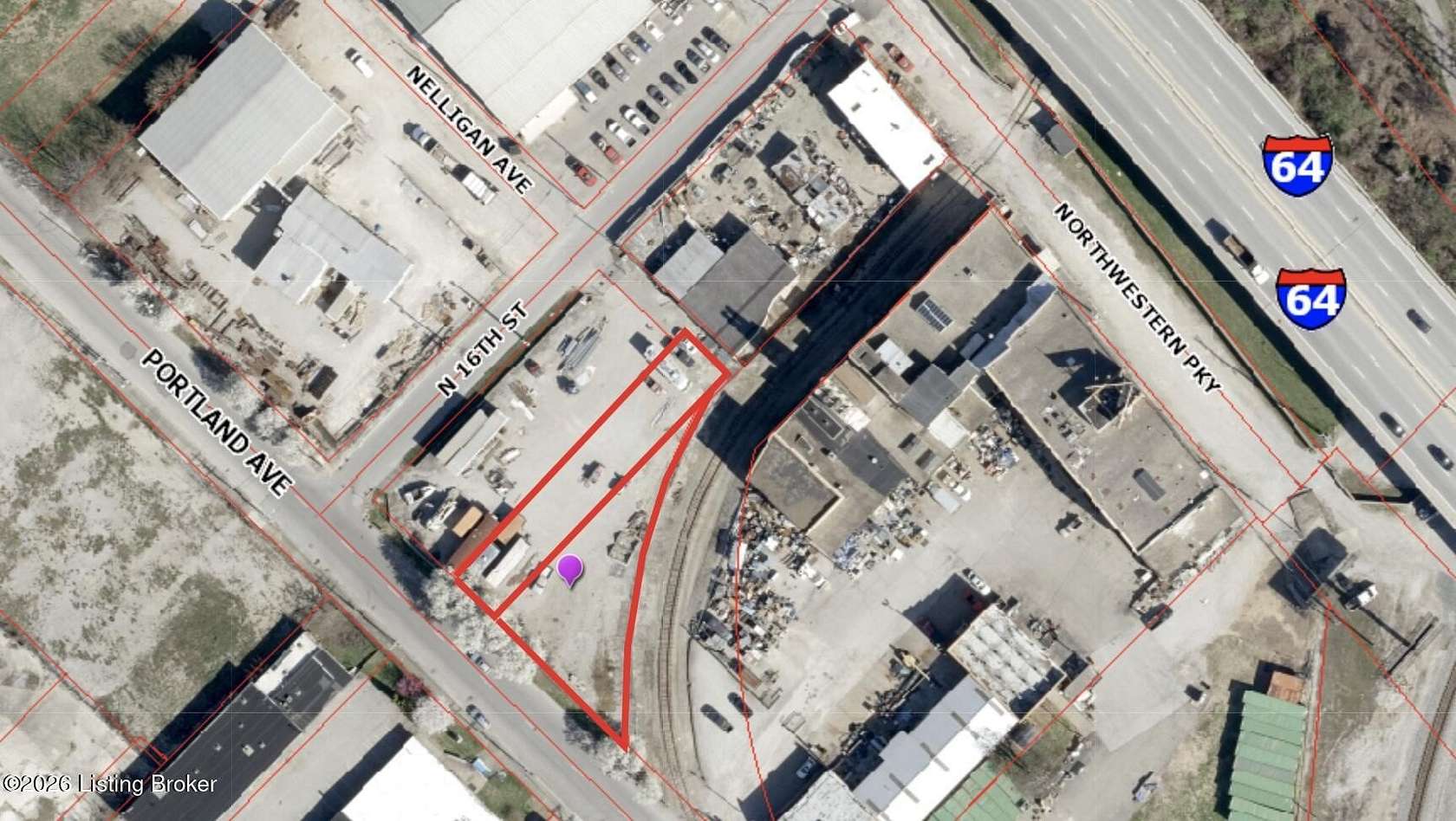 0.37 Acres of Commercial Land for Sale in Louisville, Kentucky