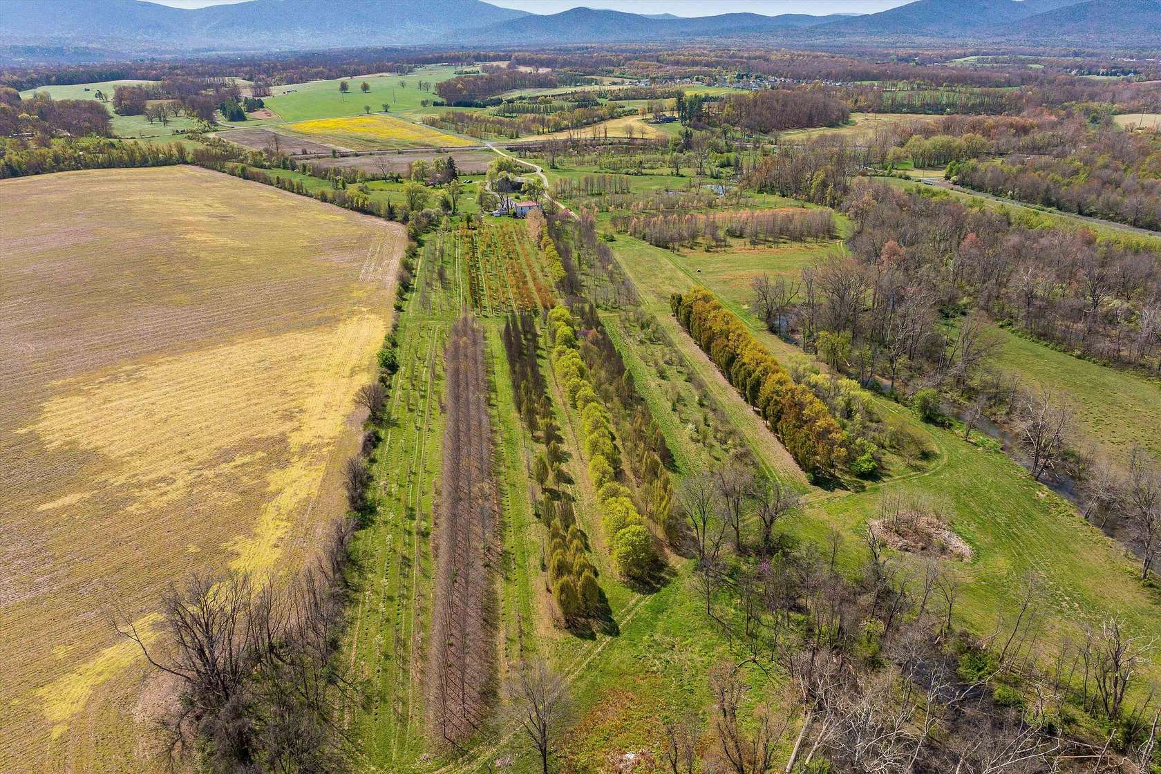 60 Acres of Agricultural Land with Home for Sale in Stuarts Draft, Virginia